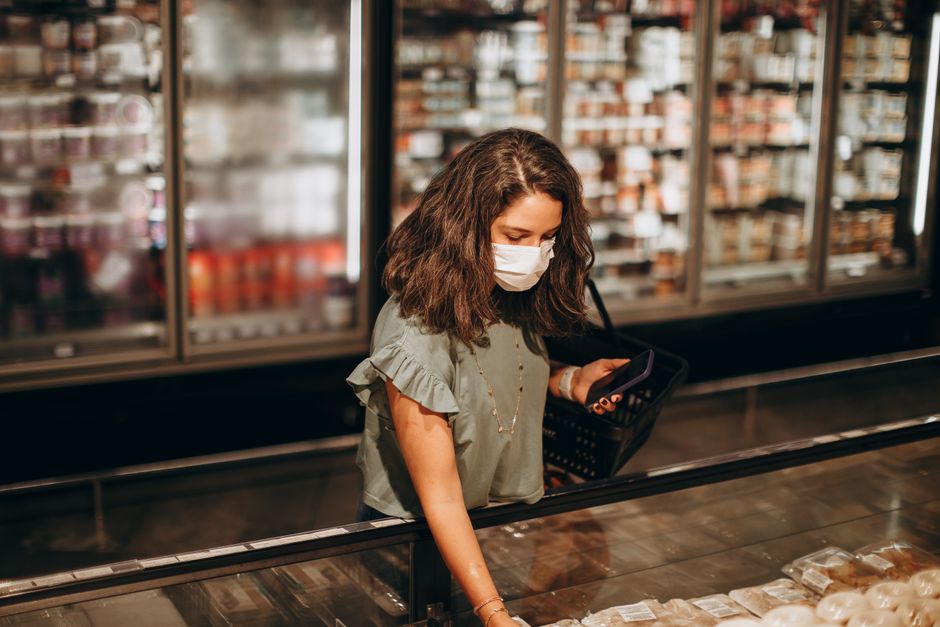 covid-19, experienceênciade compra, アイスクリームの無料の写真素材